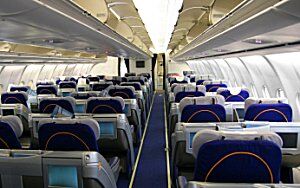 Airplane interior