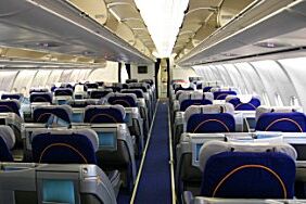 Airplane interior