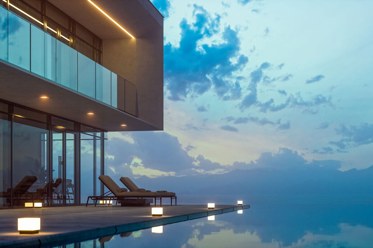 Modern Luxury House With Private Infinity Pool