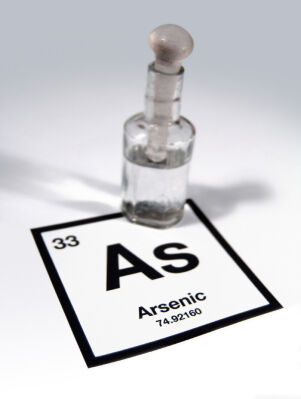 Arsenic in liquid form.