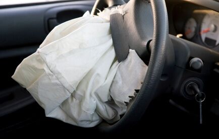 air bag in car