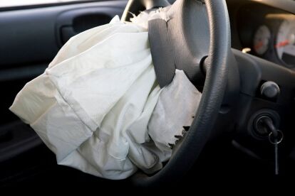 air bag in car